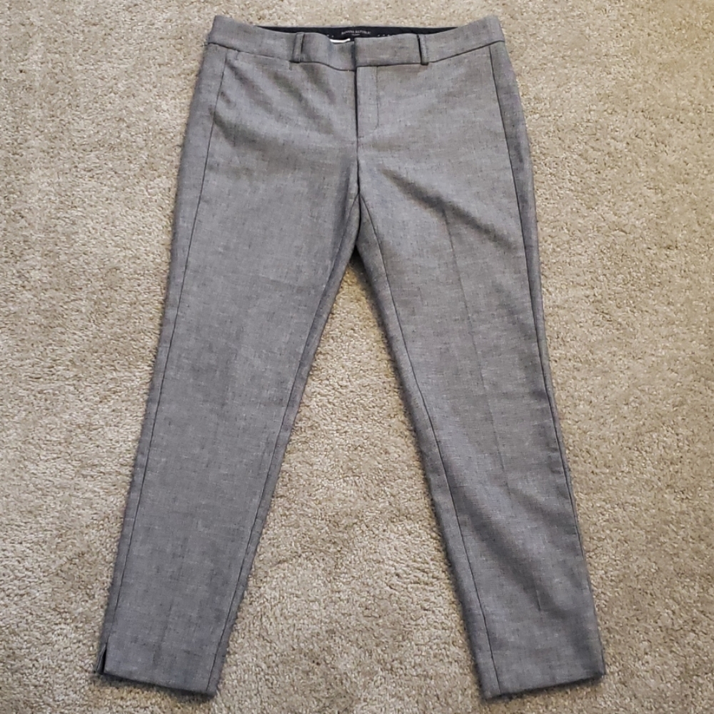 Banana Republic Sloan Gray textured pants
